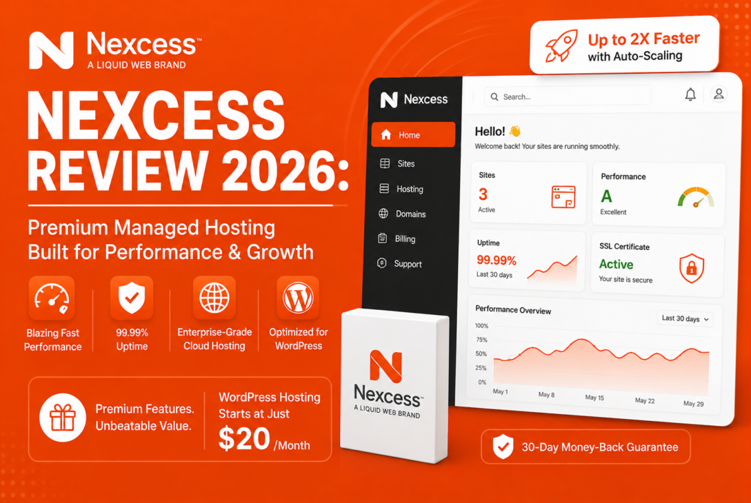 Nexcess Review 2026 managed WordPress hosting cloud platform dashboard